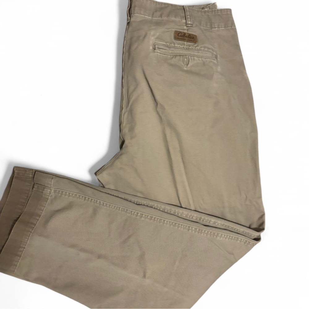 Cabela's Tan Chinos Timeless Cotton Pants